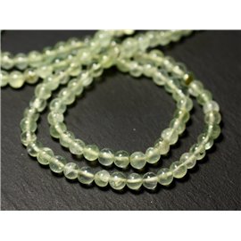 Thread 33cm 71pc approx - Stone Beads - Phrenite Balls 4mm - 8741140012479 