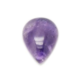 N10 - Steinkabochon - Amethysttropfen 20 x 14 mm - 8741140005785 