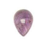 N11 - Cabochon de Pierre - Améthyste Goutte 25x17mm - 8741140005792 