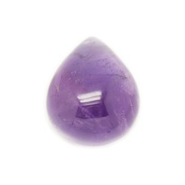 N15 - Stone Cabochon - Amethyst Drop 27x21mm - 8741140005839 