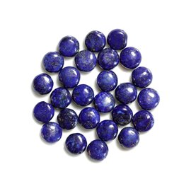 Thread 39cm 38pc approx - Stone Beads - Lapis Lazuli Palets 10mm 