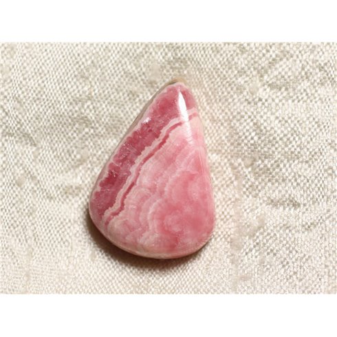 N17 - Cabochon Pierre - Rhodochrosite Goutte 30x21mm - 4558550093974 