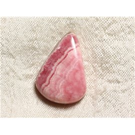 N17 - Cabochon Stone - Rhodochrosite Drop 30x21mm - 4558550093974 