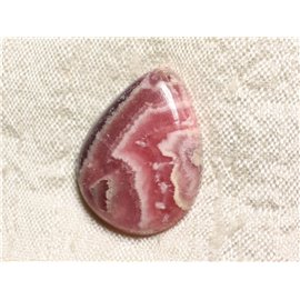 N20 - Cabochon Stone - Rhodochrosite Drop 27x20mm - 4558550094001 