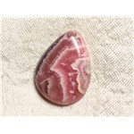 N20 - Cabochon Pierre - Rhodochrosite Goutte 27x20mm - 4558550094001 