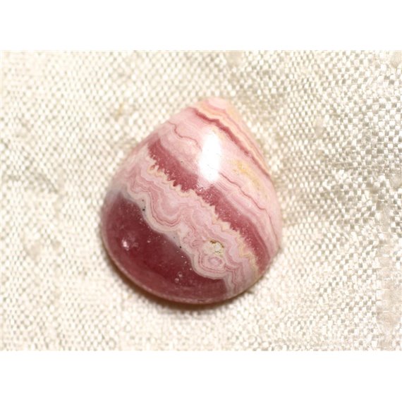 N8 - Cabochon Pierre - Rhodochrosite Goutte 21x17mm - 4558550093882 