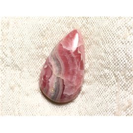 N10 - Cabochon Stone - Rhodochrosite Drop 25x14mm - 4558550093905 