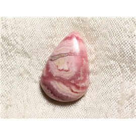 N11 - Cabochon Stone - Rhodochrosite Drop 25x17mm - 4558550093912 