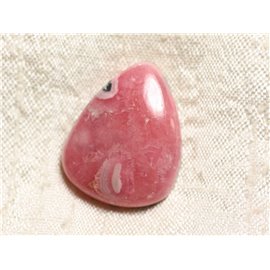 N18 - Cabochon Pierre - Rhodochrosite Goutte 28x22mm - 4558550093981 