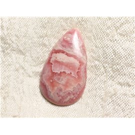 N19 - Cabochon Stone - Rhodochrosite Drop 31x18mm - 4558550093998 