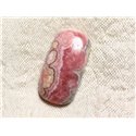 N23 - Cabochon Pierre - Rhodochrosite Rectangle 27x15mm - 4558550094032 