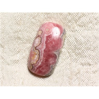 N23 - Cabochon Pierre - Rhodochrosite Rectangle 27x15mm - 4558550094032 