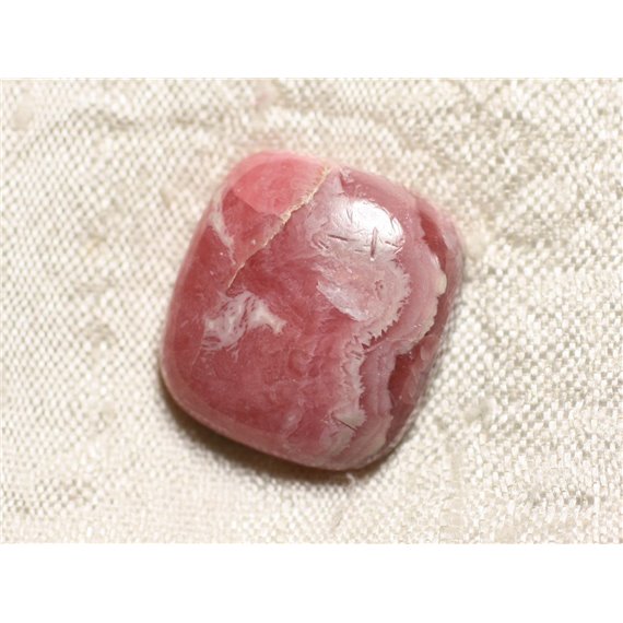 N25 - Cabochon Pierre - Rhodochrosite Rectangle 22x20mm - 4558550094056 