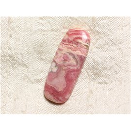 N27 - Cabochon Stone - Rhodochrosite Rectangle 42x16mm - 4558550094070 