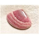 N28 - Cabochon Pierre - Rhodochrosite Goutte 35x26mm - 4558550094087 