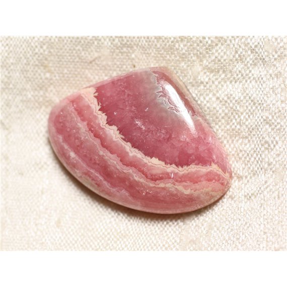 N28 - Cabochon Pierre - Rhodochrosite Goutte 35x26mm - 4558550094087 