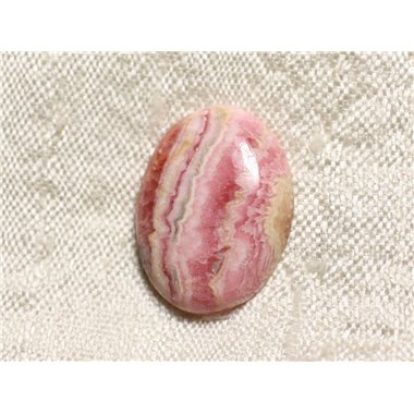 N40 - Cabochon Pierre - Rhodochrosite Ovale 21x16mm - 4558550094209 