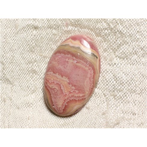 N41 - Cabochon Pierre - Rhodochrosite Ovale 29x18mm - 4558550094216 