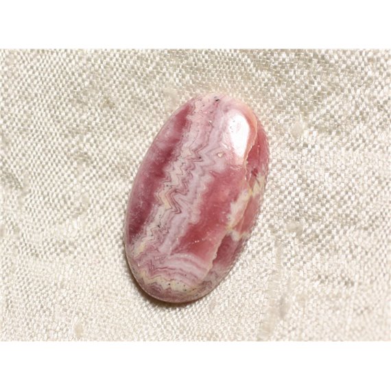 N44 - Cabochon Pierre - Rhodochrosite Ovale 28x16mm - 4558550094247 