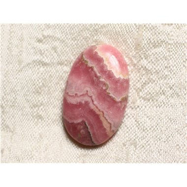 N50 - Cabochon Pierre - Rhodochrosite Ovale 30x28mm - 4558550094308 