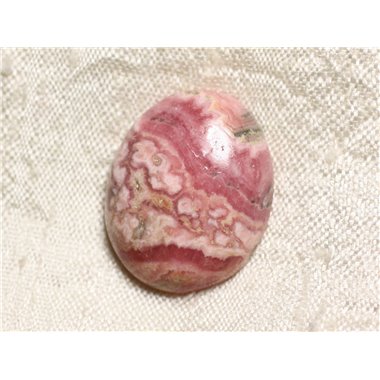 N51 - Cabochon Pierre - Rhodochrosite Ovale 25x21mm - 4558550094315 