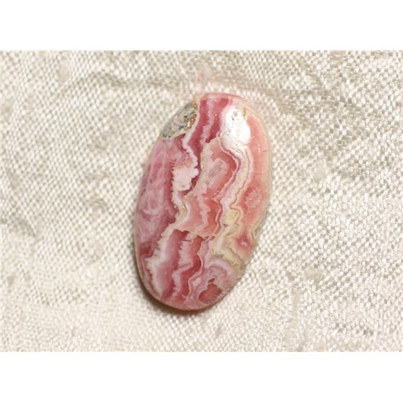 N46 - Cabochon Pierre - Rhodochrosite Ovale 27x16mm - 4558550094261 