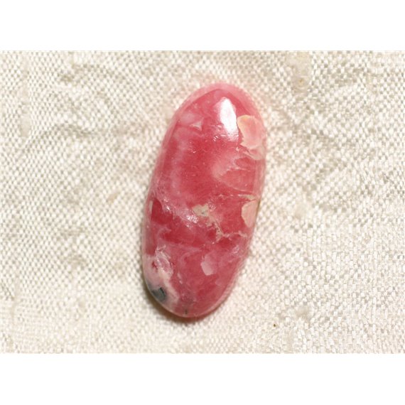 N62 - Cabochon Pierre - Rhodochrosite Ovale 28x14mm - 4558550094421 