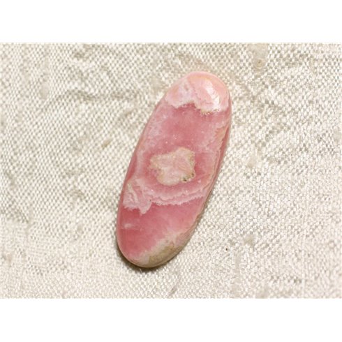 N63 - Cabochon Pierre - Rhodochrosite Ovale 32x14mm - 4558550094438 