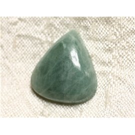 Cabochon in pietra - Goccia acquamarina 22x20mm N10 - 4558550082824 