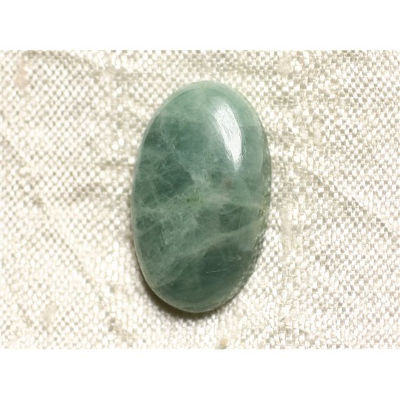 Cabochon de Pierre - Aigue Marine Ovale 20x15mm N37 - 4558550083098 