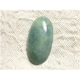 Cabujón de piedra - Aguamarina Ovalada 25x14mm N28 - 4558550083005 