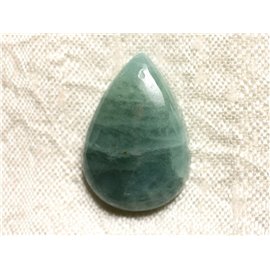 Cabochon in pietra - Goccia acquamarina 27x17mm N12 - 4558550082848 