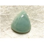 Cabochon de Pierre - Aigue Marine Goutte 23x20mm N15 - 4558550082879 