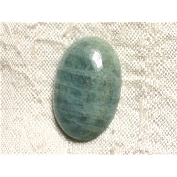 Cabochon de Pierre - Aigue Marine Ovale 28x18mm N44 - 4558550083166 