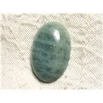 Cabochon de Pierre - Aigue Marine Ovale 28x18mm N44 - 4558550083166 