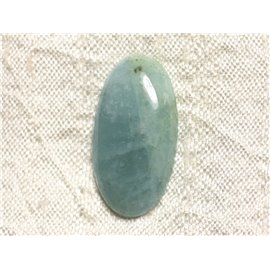 Cabujón de piedra - Aguamarina Ovalada 30x15mm N42 - 4558550083142 