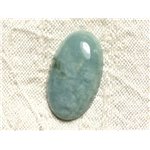 Cabochon de Pierre - Aigue Marine Ovale 28x16mm N40 - 4558550083128 