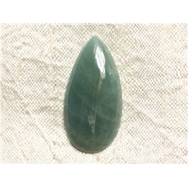 Cabochon de Pierre - Aigue Marine Goutte 35x18mm N20 - 4558550082923 