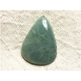 Cabochon in pietra - Goccia acquamarina 30x21 mm N18 - 4558550082909 