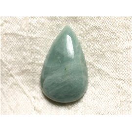 Cabujón de piedra - Aguamarina Gota 30x18mm N21 - 4558550082930 