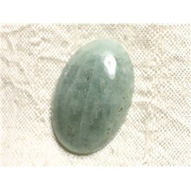 Cabujón de piedra - Aguamarina Ovalada 31x20mm N45 - 4558550083173 