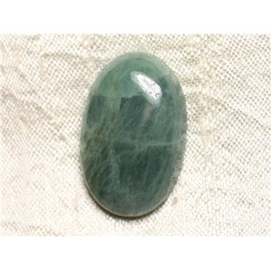 Cabochon de Pierre - Aigue Marine Ovale 32x22mm N56 - 4558550083289 