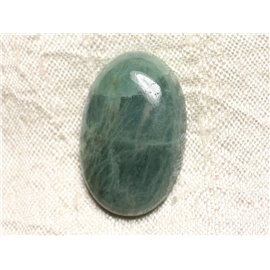 Cabochon de Pierre - Aigue Marine Ovale 32x22mm N56 - 4558550083289 