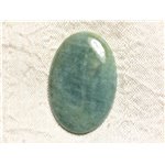 Cabochon de Pierre - Aigue Marine Ovale 40x27mm N57 - 4558550083296 