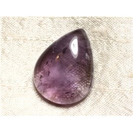 N3 - Stone Cabochon - Amethyst Drop 33x25mm - 4558550081018 