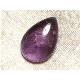 N2 - Cabochon in pietra - Goccia di ametista 28x18 mm - 4558550081001 