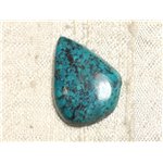 N7 - Cabochon Pierre semi précieuse - Azurite Goutte 23x17mm - 4558550079305 