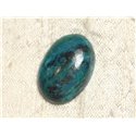 N13 - Cabochon Pierre semi précieuse - Azurite Ovale 24x16mm - 4558550079367 