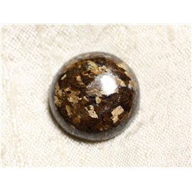 N1 - Cabochon in pietra - Bronzite rotondo 21 mm - 4558550086891 