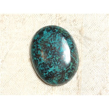 N19 - Cabochon Pierre semi précieuse - Azurite Ovale 28x22mm - 4558550079428 